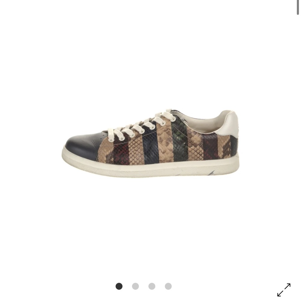 Tory Burch snakeskin print sneakers